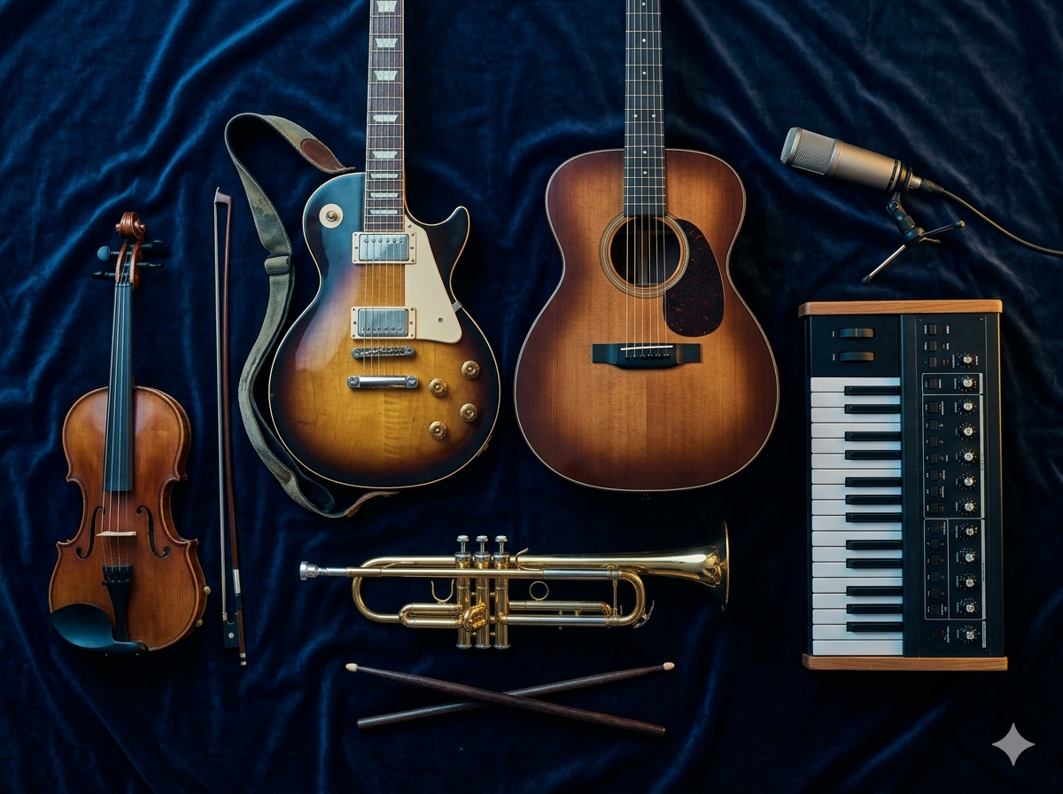 Catálogo de instrumentos musicales